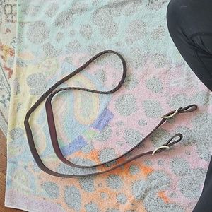 Western roping reins